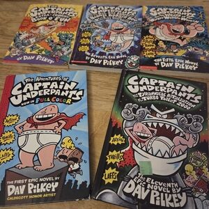 Captain Underpants Book Collection
